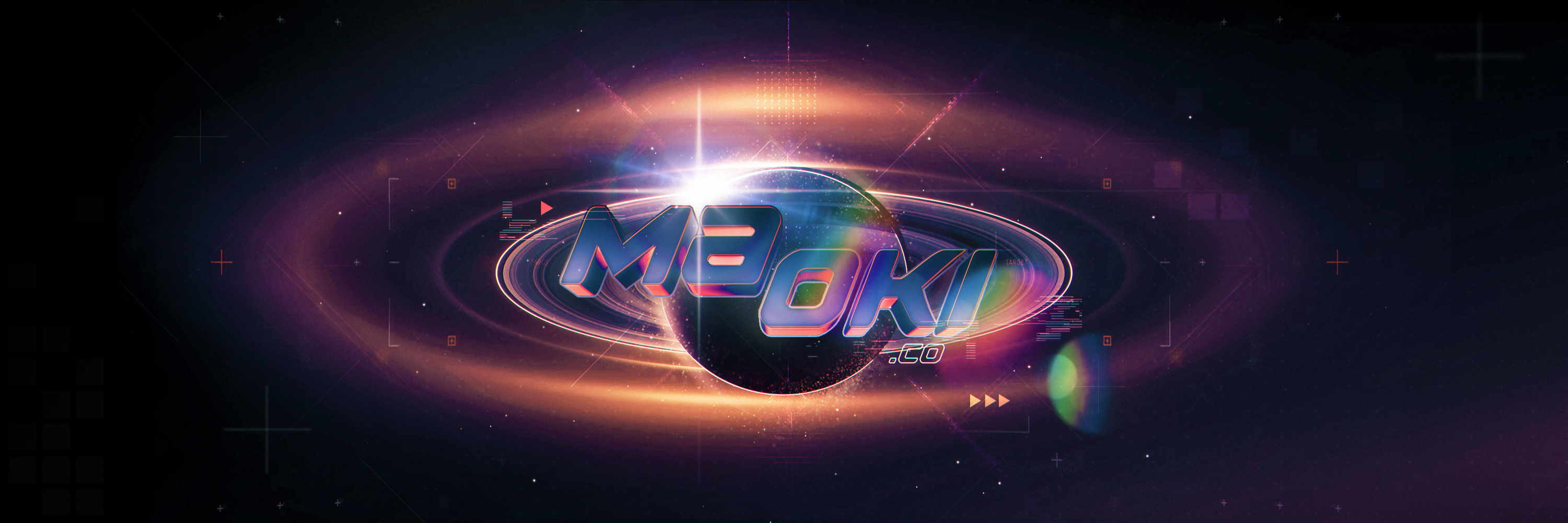 A black headphones on a yeallow background